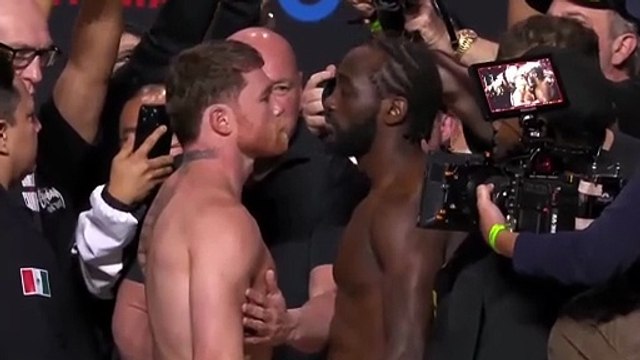 Canelo - Crawford: Los boxeadores tienen su último careo previo a la pelea del 13 de septiembre