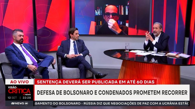 QUAIS OS PRÓXIMOS PASSOS APÓS A CONDENAÇÃO DE BOLSONARO? | VISÃO CRÍTICA - 12/09/2025