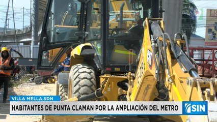 Exigen acelerar obras del Metro en Villa Mella | Emisión Estelar SIN