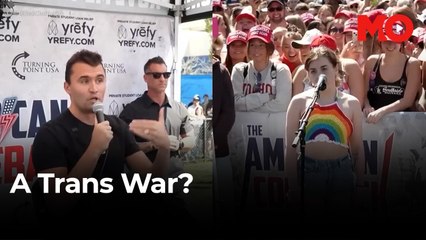 Was Charlie Kirk targeted because of his stance on trans rights?