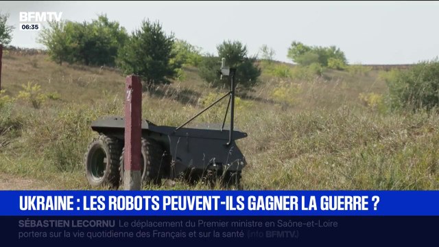 Guerre en Ukraine: sur le front, des robots déployés pour aider les soldats ukrainiens