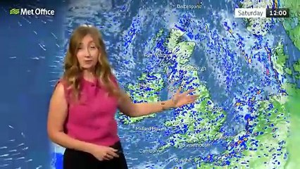 Met Office Saturday Morning Weather Forecast 13/09/2025