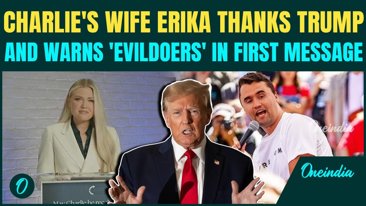 Erika Kirk WARNS ‘Evildoers’ of Consequences After Charlie’s Assassination |Thanks Trump for Support