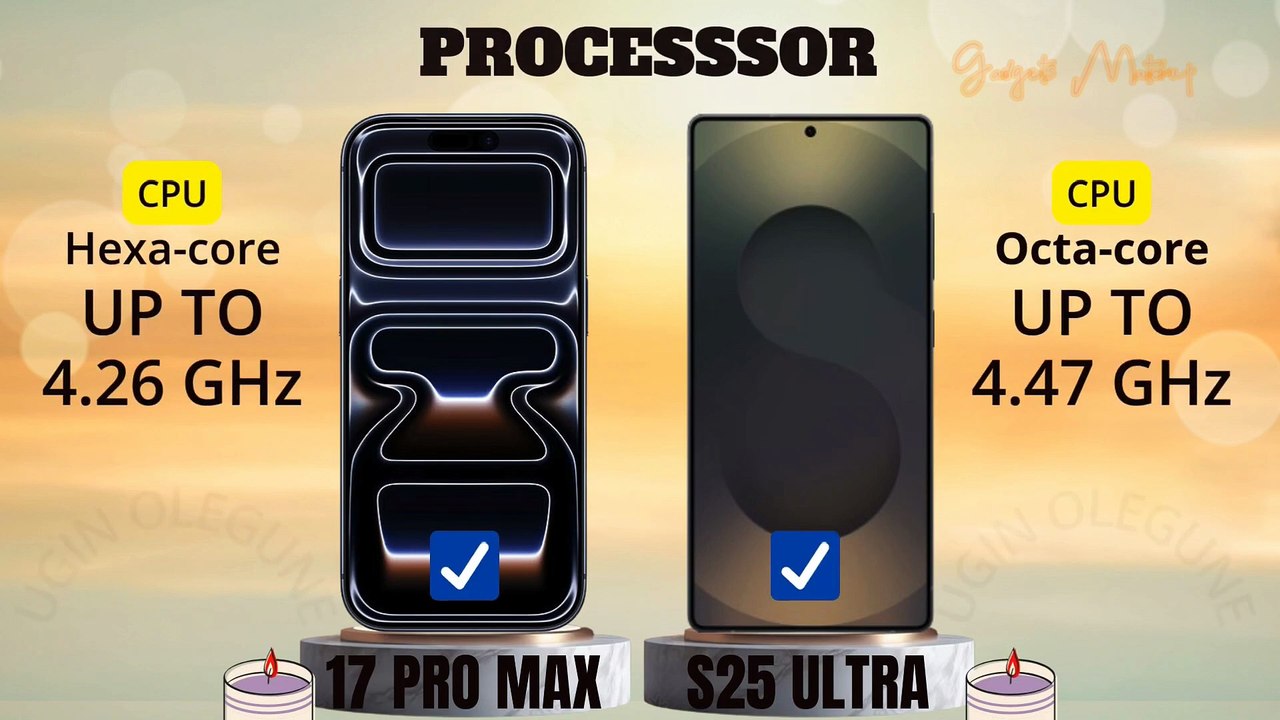 iPhone 17 Pro Max vs Samsung S25 Ultra – Which Flagship Wins in 2025? (Full Specs Comparison)