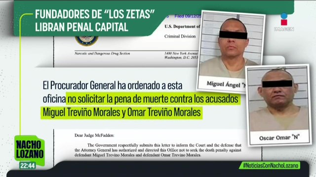 EUA no buscará la pena de muerte contra los hermanos Treviño Morales, líderes de “Los Zetas”