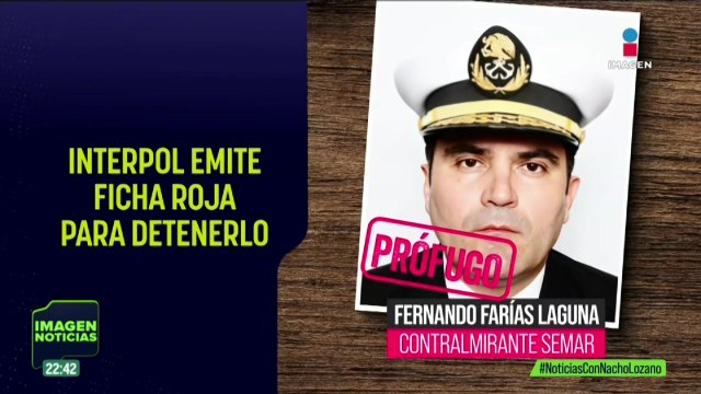 La Interpol emitió ficha roja para el contralmirante Fernando Farías por el huachicol fiscal