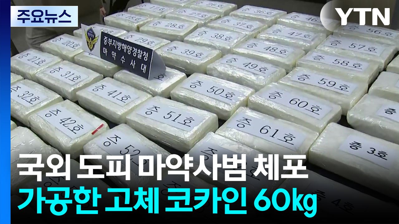 '국내 최대 규모' 코카인 제조하고 도피...국내 송환 / YTN