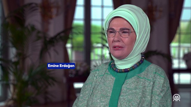 Emine Erdoğan, 5. Lider Eşleri Zirvesi'ne video mesaj gönderdi