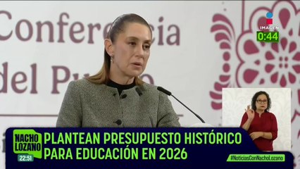 Paquete Económico: Plantean presupuesto histórico para educación en 2026