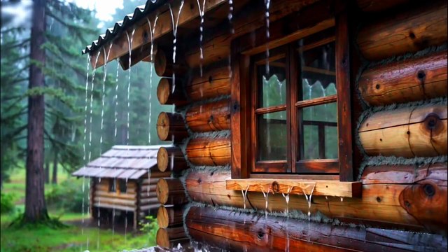 Soothing Rain Ambience for Relaxation and Inner Peace.Rain Sounds ASMR for Stress Relief Focus Zen