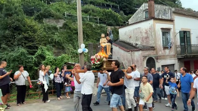 Tramonti (SA) - Paterno S. Elia di Tramonti la processione della Madonna della Pietà (12.09.25)