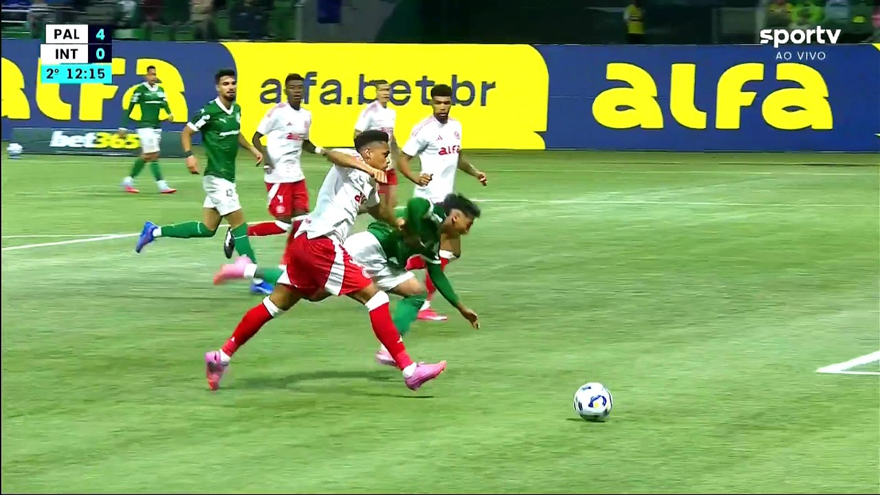Palmeiras x Internacional (Campeonato Brasileiro 2025 23ª rodada) 2° tempo