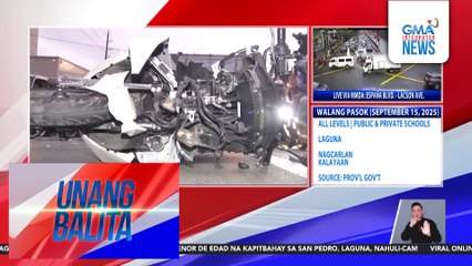 Mga masasangkot sa aksidente dahil sa paglabag sa batas-trapiko, pinag-aaralang tanggalin sa coverage ng zero balance billing | Unang Balita