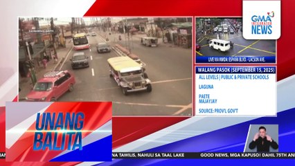 Huli-cam – Motorsiklo, sumalpok sa center island; rider, sugatan | Unang Balita