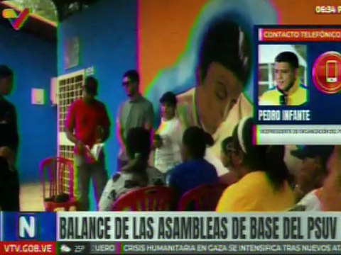 Vpdte. Org. del PSUV Pedro Infante: Más de 47 mil comunidades debatieron la defensa del país