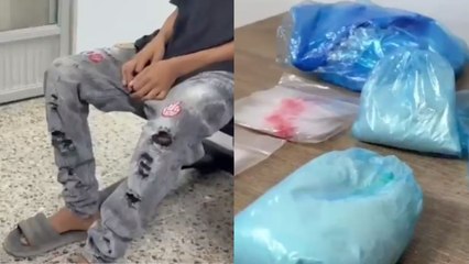 Menor de 14 años es sorprendido tratando de lanzar estupefacientes a un centro de retención en Barrancabermeja