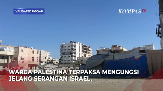 Detik-detik Ledakan di Kota Gaza hingga Warga Palestina Terpaksa Mengungsi