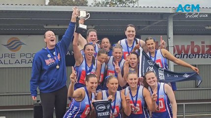 Daylesford Bulldogs Celebrate CHNL Grand Final Victory 🏆 with Coach Carly Luke