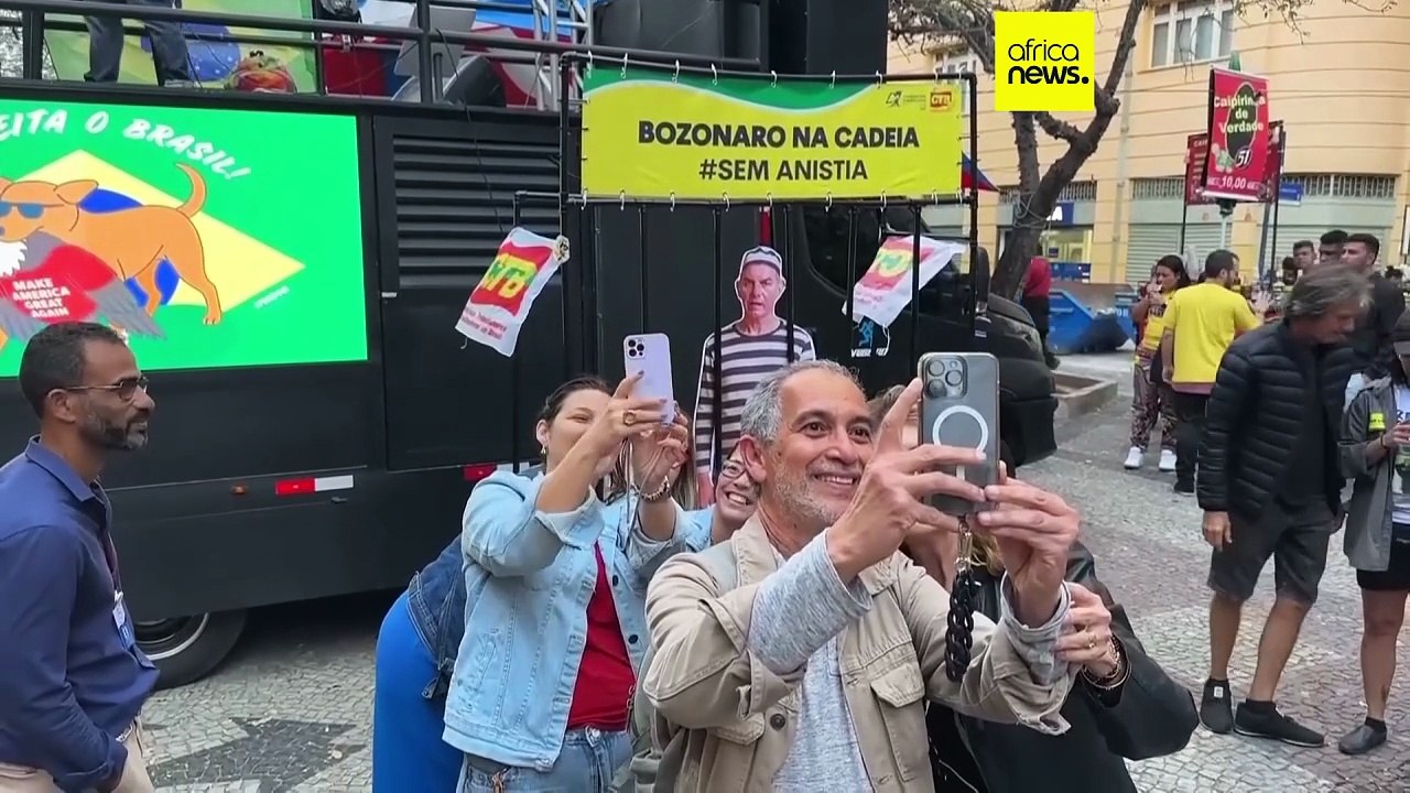 Brésil : les Brésiliens réagissent à la condamnation de l'ex-président Bolsonaro