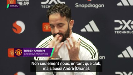 Amorim sur le départ d'Onana : "Un changement était nécessaire"