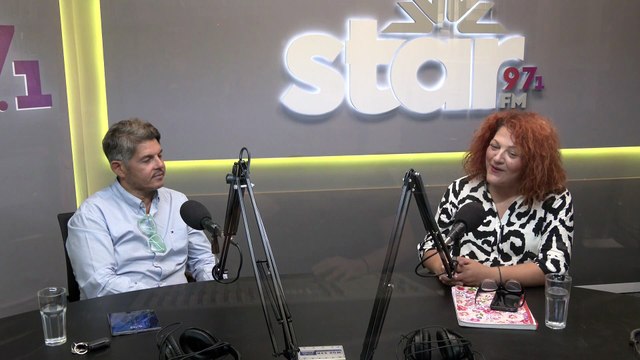 Ο Πρόεδρος της Γυναικείας Ομάδας Ποδοσφαίρου, Νηρηίδες Φθίας Nexans, Γιώργος Λύτρας, στον STARFM