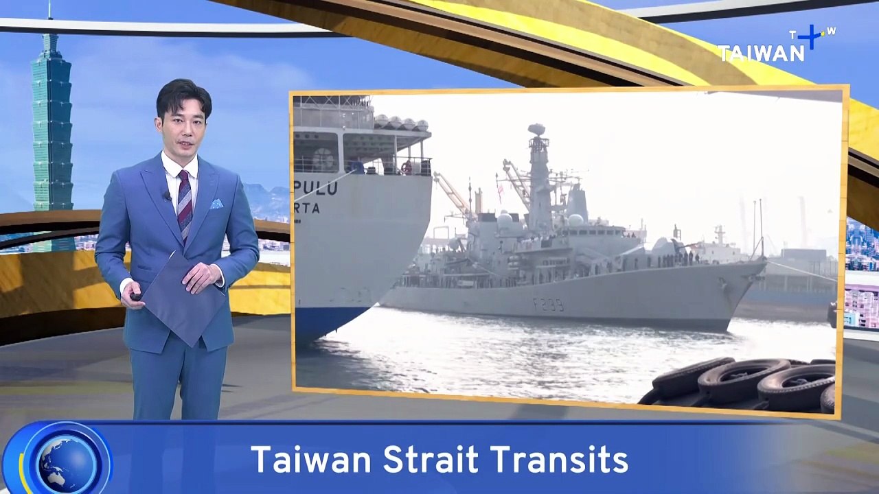 China Sends Military to Monitor US, UK Ships Transiting Taiwan Strait