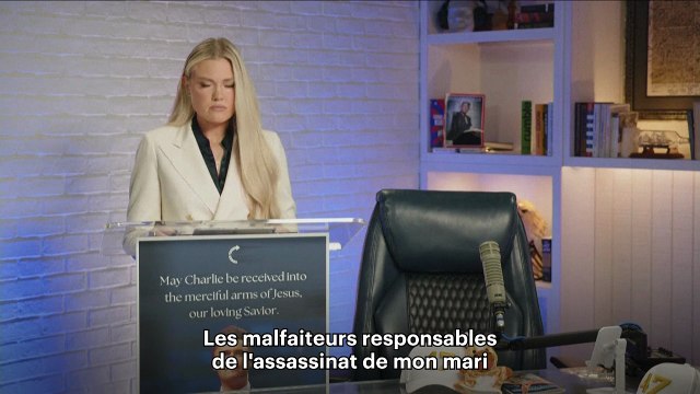 La femme de Charlie Kirk rend hommage à son défunt mari