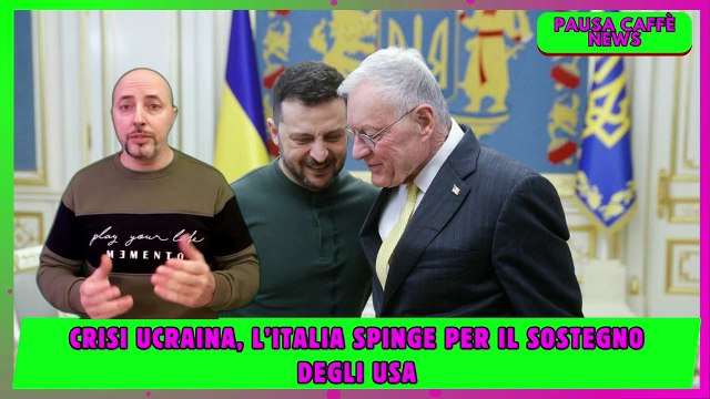 Crisi Ucraina, l’Italia spinge per il sostegno degli Usa