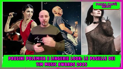 Pausini polemica e lingerie look le pagelle dei Tim Music Awards 2025