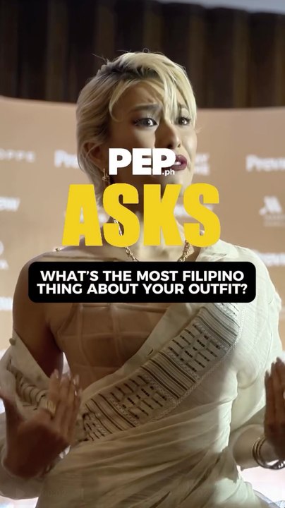 #PEPasks What's the most Filipino thing about your outfit?