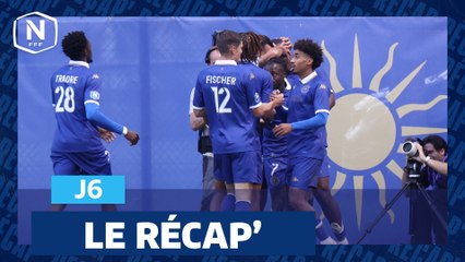 Résumé Incontournable de la J6 de la National 2025-2026 ⚽