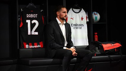 Rabiot: "Milan was my first choice"