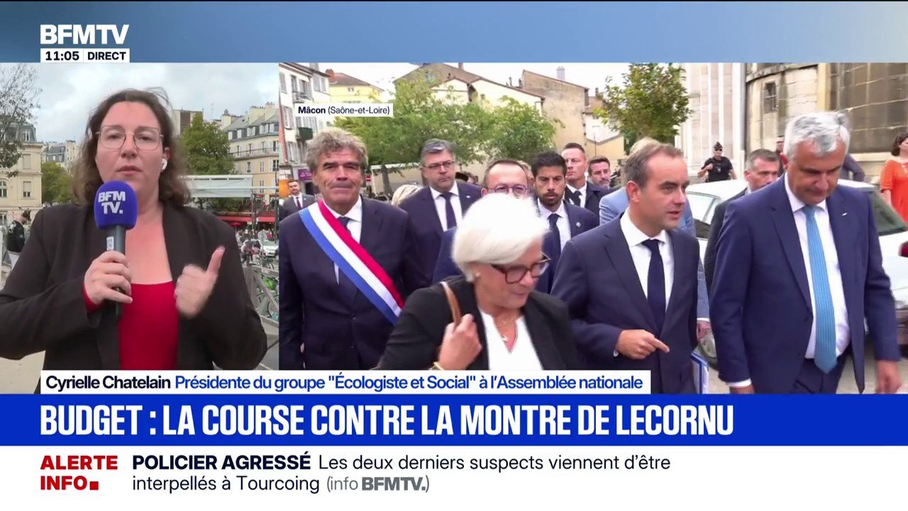 Sébastien Lecornu à Matignon: "Nous ne devrions pas négocier avec le Premier ministre, nous devrions être à Matignon", déclare Cyrielle Chatelain (Écologiste et Social)