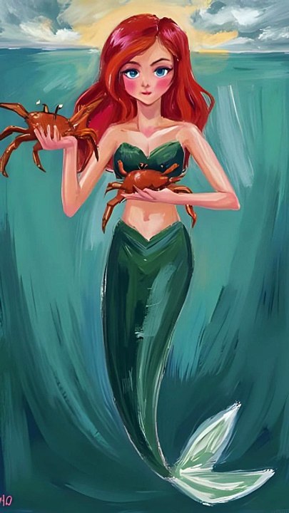 Mermaid Snack Time