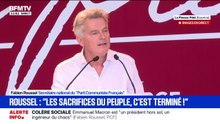 Ukraine: "Le président de la République est un va-t-en-guerre [...] Nous ne voulons pas de cette guerre", déclare Fabien Roussel (PCF)