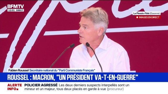 Sébastien Lecornu à Matignon: Bayrou, Lecornu, c'est du pareil au même , estime Fabien Roussel (PCF)