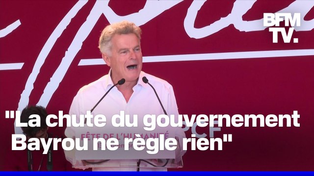 Le discours en intégralité de Fabien Roussel à la Fête de l'Humanité