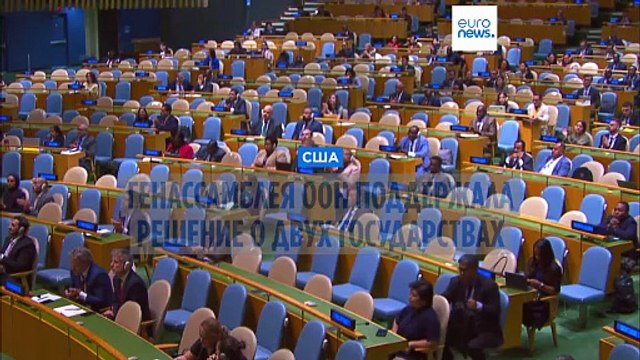 Генассамблея ООН большинством голосов поддержала резолюцию по палестинской государственности