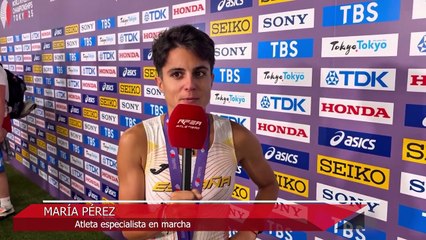 María Pérez logra su tercer oro mundial en Tokio