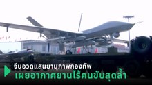 กองทัพจีนอวดแสนยานุภาพ เผยอากาศยานไร้คนขับสุดล้ำสมัย