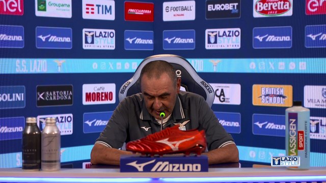 Sassuolo-Lazio, le parole di Maurizio Sarri in conferenza