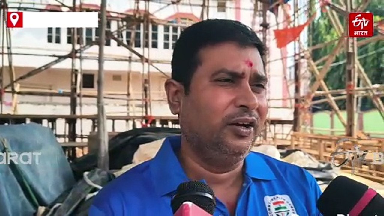 दुर्गा पूजा पर देवघर में दिखेगी बंगाली और राजस्थानी संस्कृति की झलक, करोड़ों की लागत से तैयार हो रहे हैं पूजा पंडाल