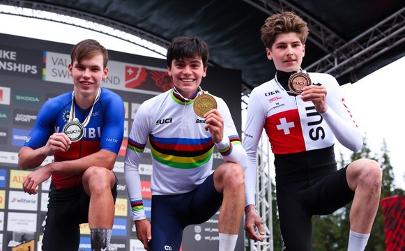 VTT - Championnats du monde Crans-Montana / Valais 2025 - Le Français Lucas Teste sacré champion du monde Juniors de VTT