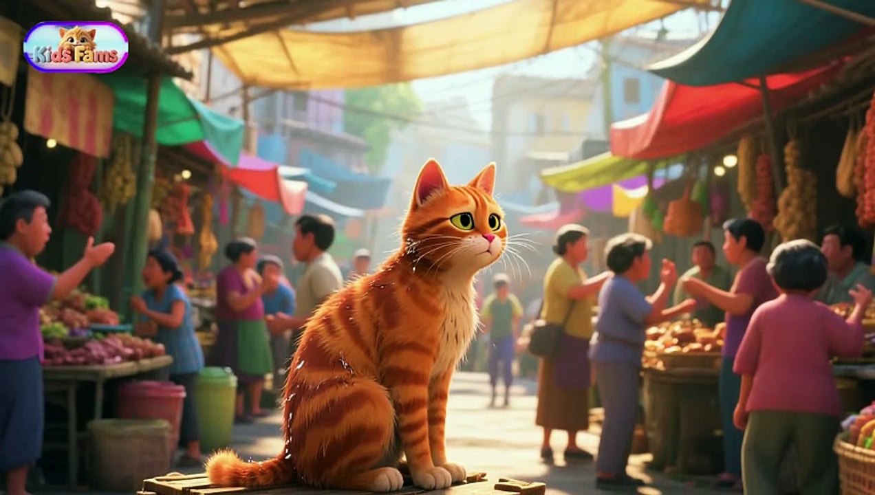 Kucing orange yang baik