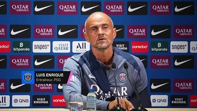 Enrique sur les blessures de Doué et Dembélé en sélection : Le plus important, c'est la santé des joueurs