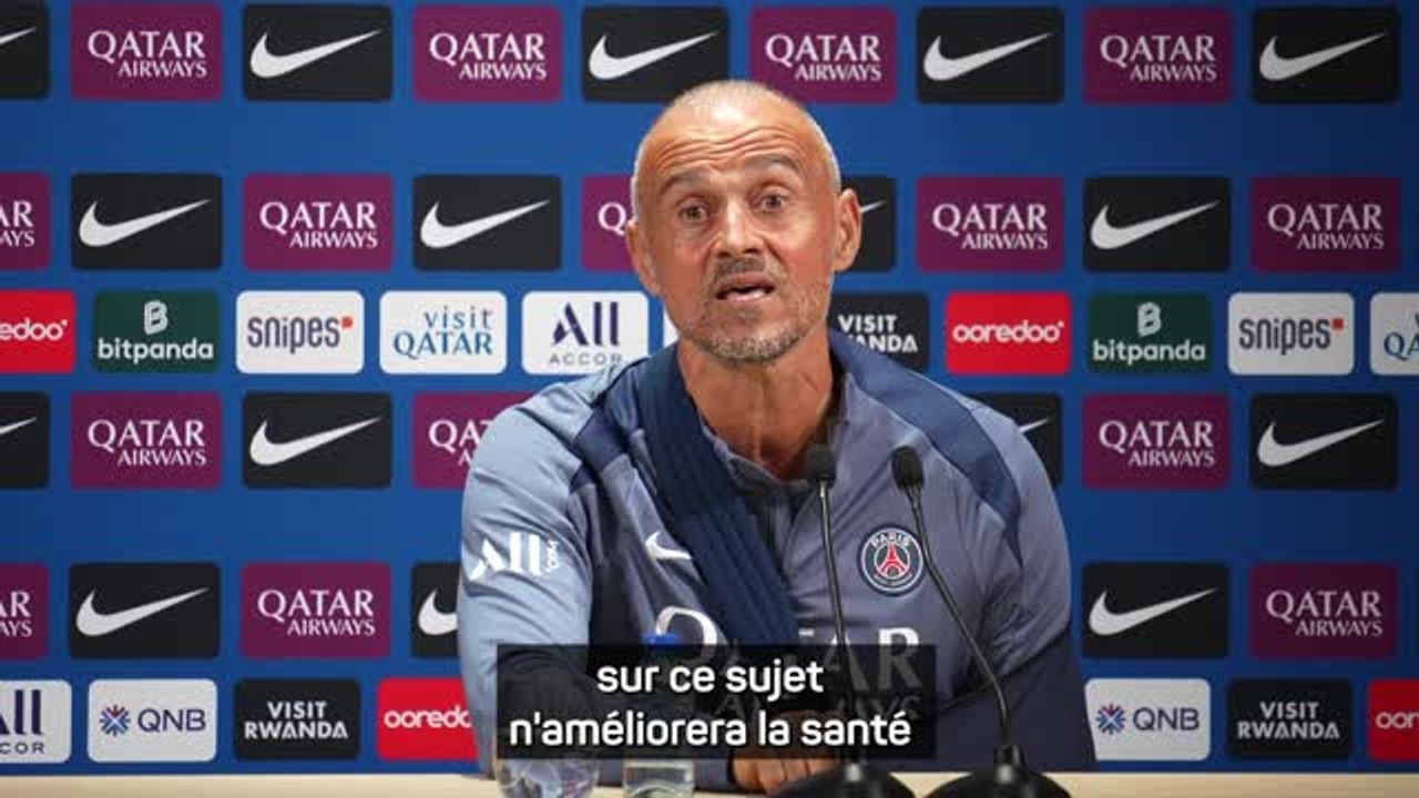 PSG - Enrique sur les blessures de Doué et Dembélé en sélection : "Le plus important, c'est la santé des joueurs"