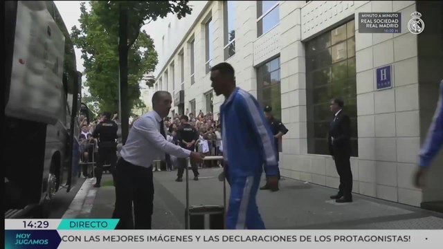 El Real Madrid de camino a Anoeta | Real Sociedad - Real Madrid