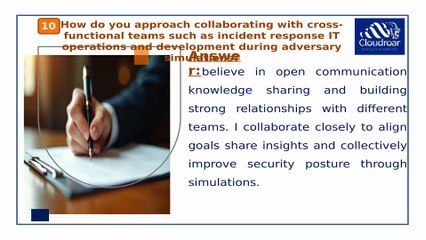 Top 10 Interview Questions for Adversary Simulation Engineer Role to Ace Cybersecurity Jobs | Part 2