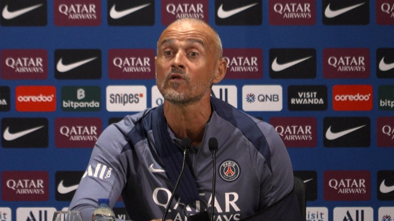 Nouvelle coupe, santé des joueurs, adieu à Kimpembe... Enrique se confie avant PSG-Lens