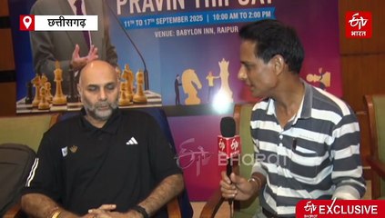 ग्रैंड मास्टर प्रवीण थिप्से ने दिए बच्चों को टिप्स, ईटीवी भारत को बताया कैसे बनेंगे उम्दा खिलाड़ी